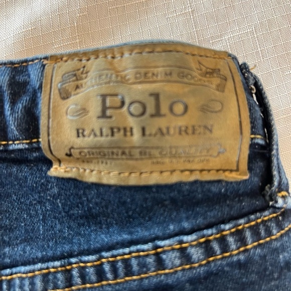 POLO RALPH LAUREN Kids The Hampton Straight Jeans, Size 10 - Picture 7 of 7